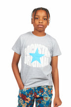Boys Ezra Grey Graphic T-Shirt