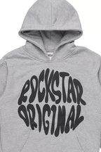 Boys Thierry Grey/Black Graphic Hoodie