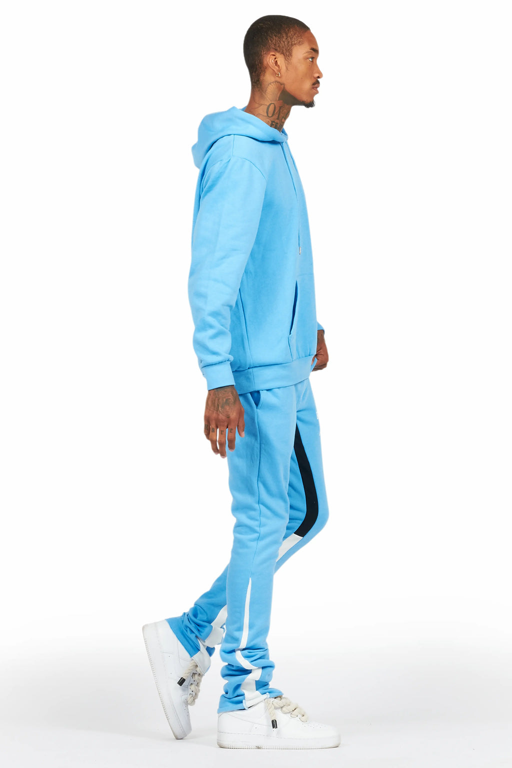 Briggs Blue Hoodie/Stacked Flare Track Set