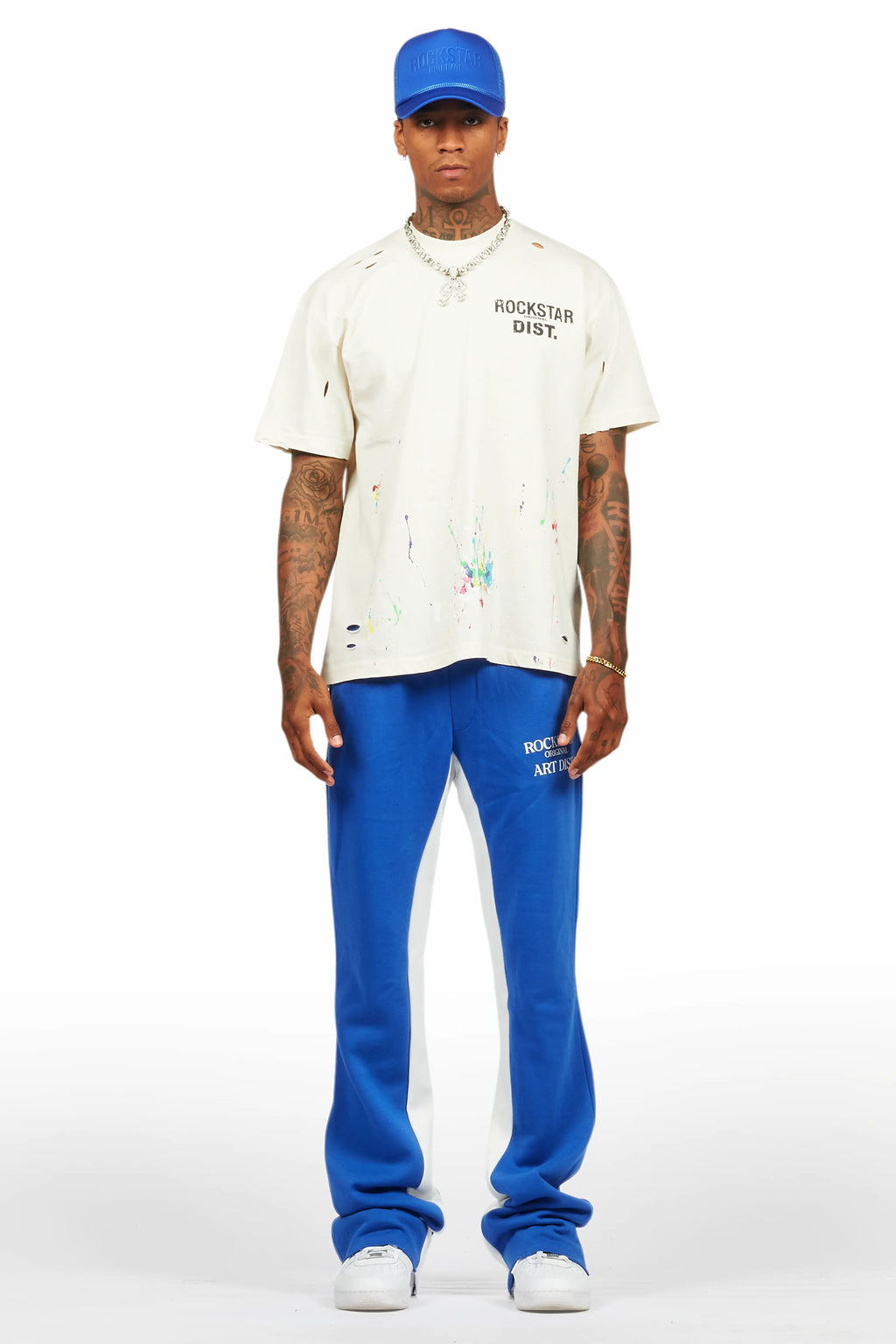Briggs Royal Blue Baggy Pant