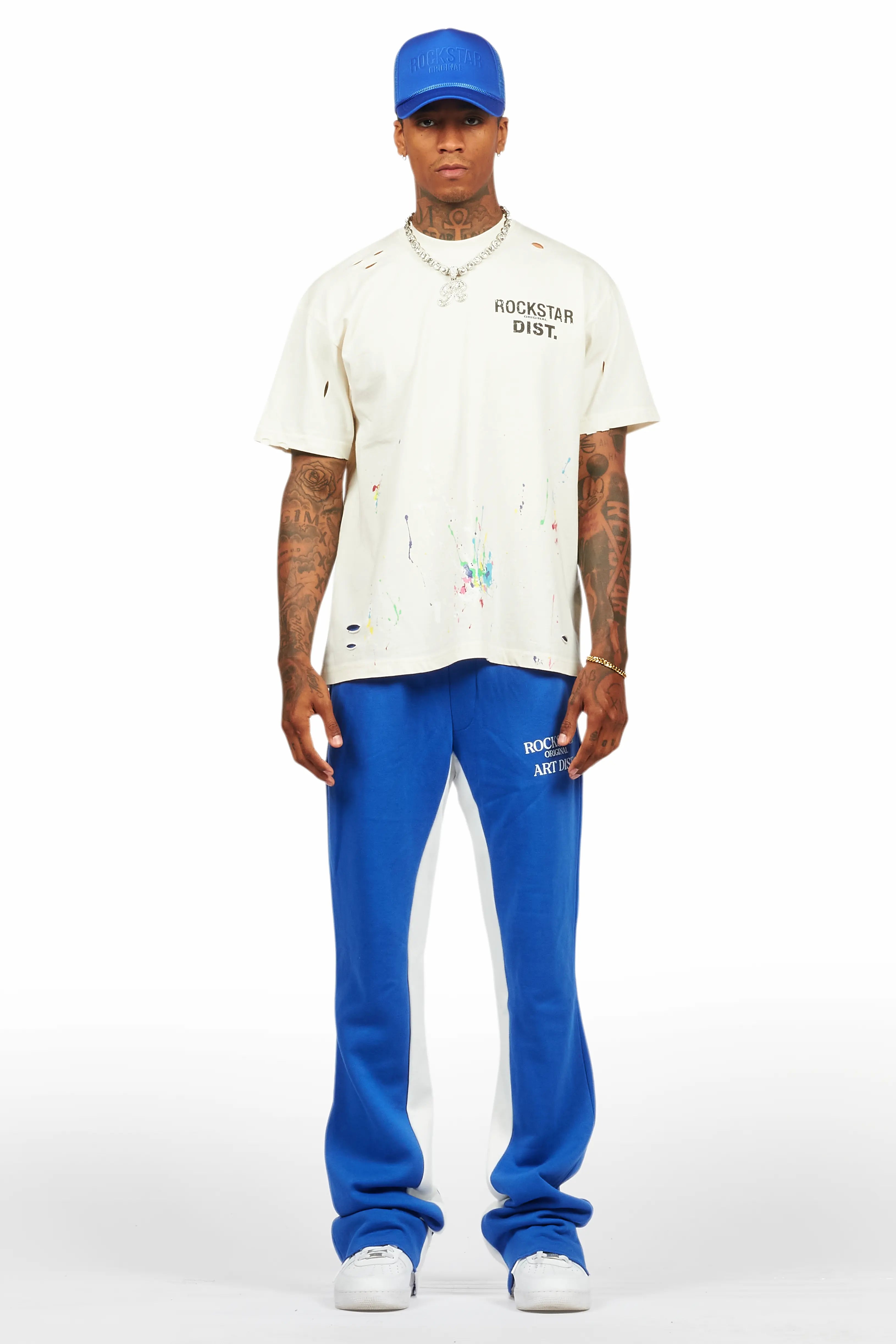 Briggs Royal Blue Baggy Pant
