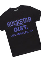 Boys Lake Black/Purple T-Shirt/Purple Short Set