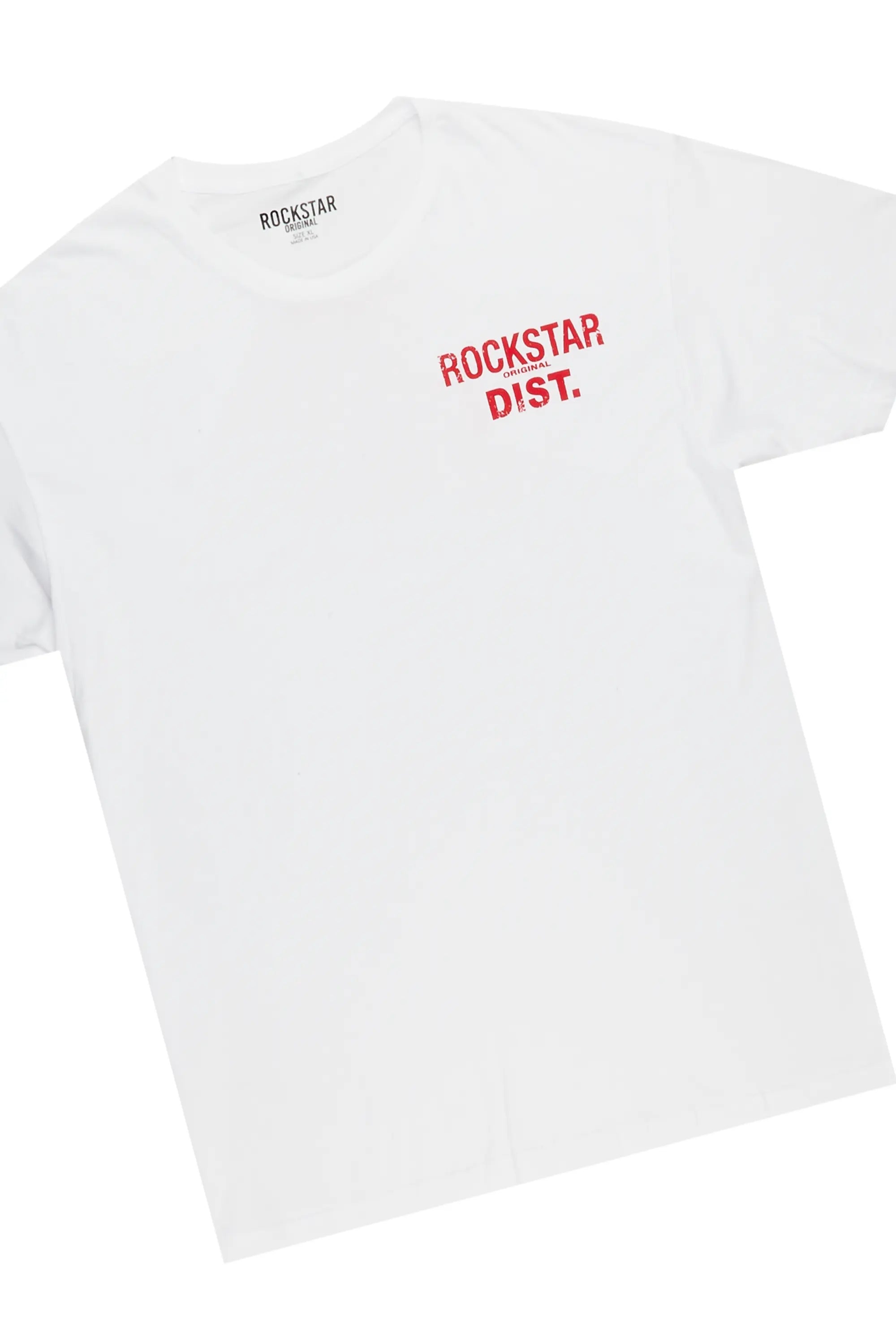 Kadija White/Multi T-Shirt & Jean Set