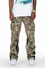 Dubaku Camo Baggy Fit Jean