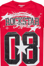 Boys Allstar Red/Black Graphic T-Shirt