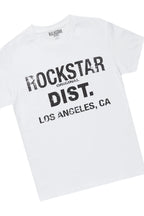 Boys Eliot Grey Camo T-Shirt/Stacked Flare Jean Set