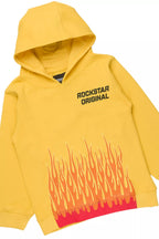 Boys Roeland Yellow/Red Stacked Flare Pant Set