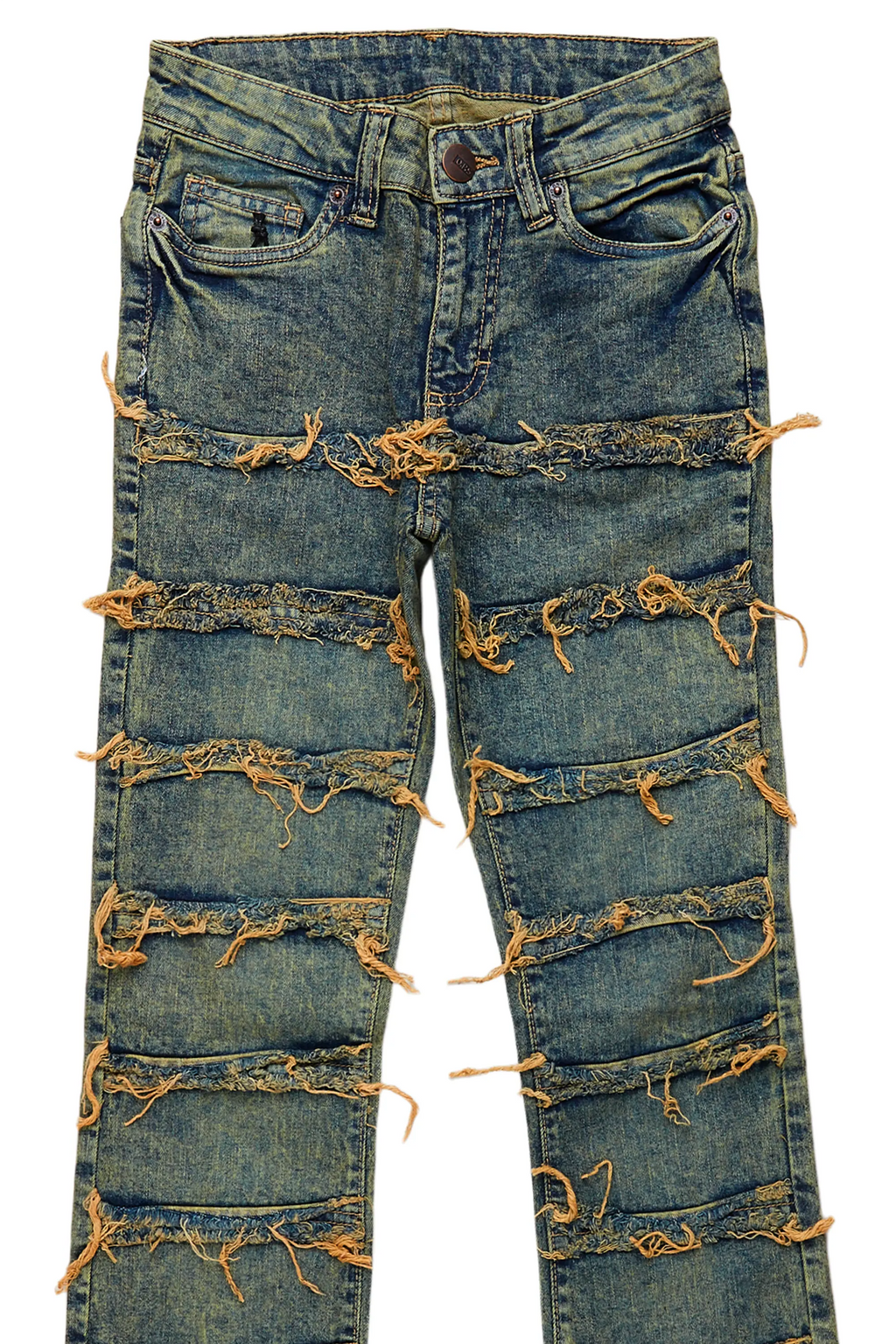 Girls Kazu Vintage Stacked Flare Jean