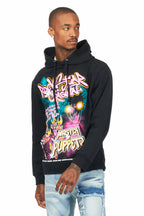 Niko Black Graphic Hoodie