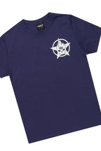 Boys Keve Navy T-Shirt Flare Sweat Pant Set