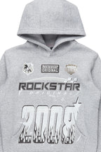 Boys Amos Grey Graphic Hoodie