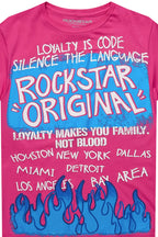 Girls Bridgette Hot Pink Graphic T-Shirt