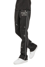 Jaco Black Stacked Flare Pant