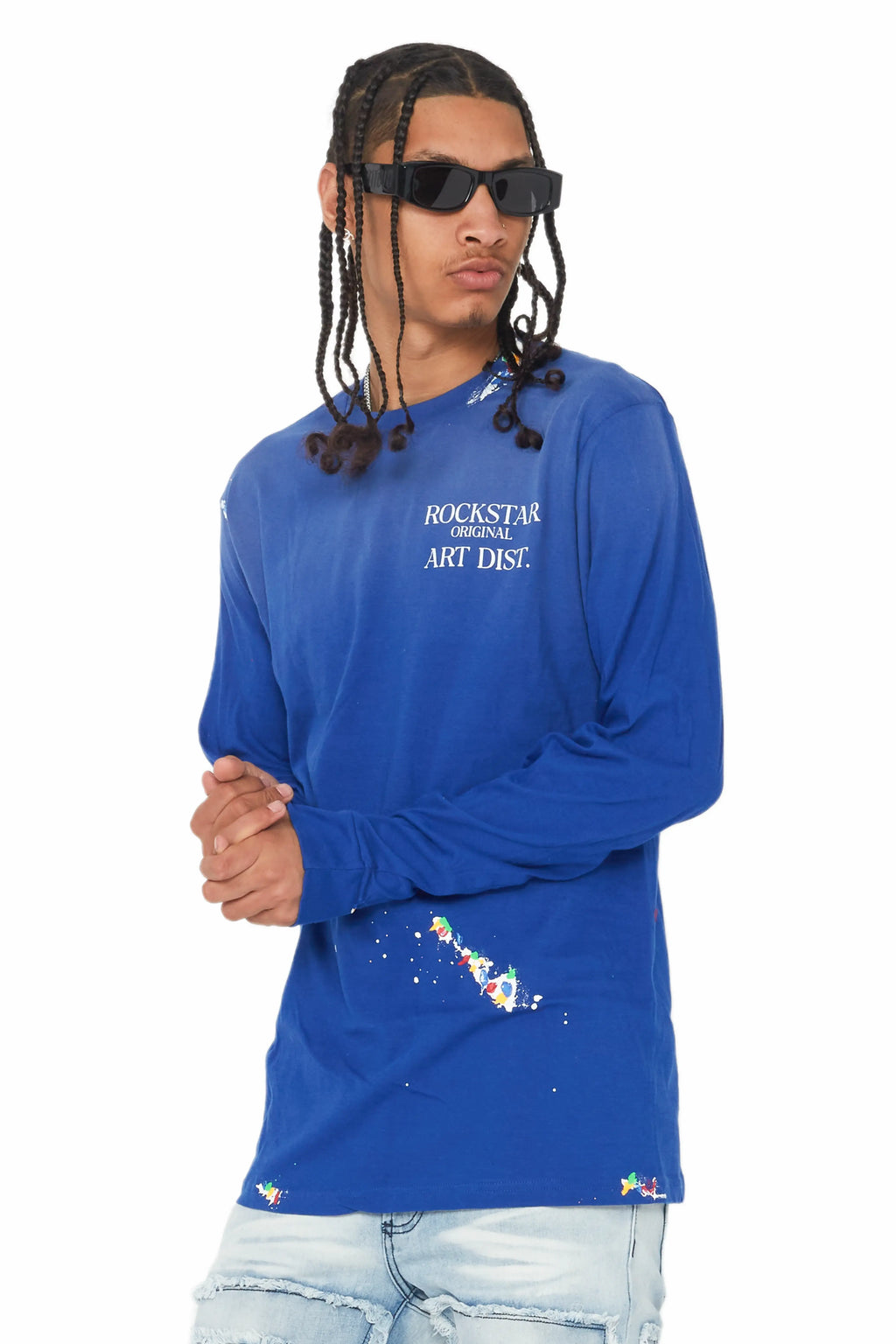 Palmer Royal Blue Long Sleeve T-Shirt