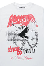 Burial White Graphic T-Shirt