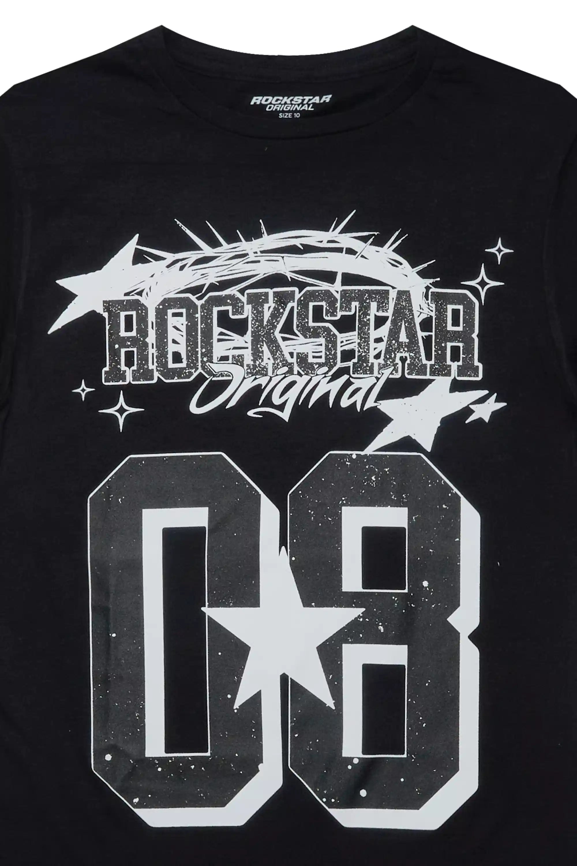 Boys Allstar Black/White Graphic T-Shirt