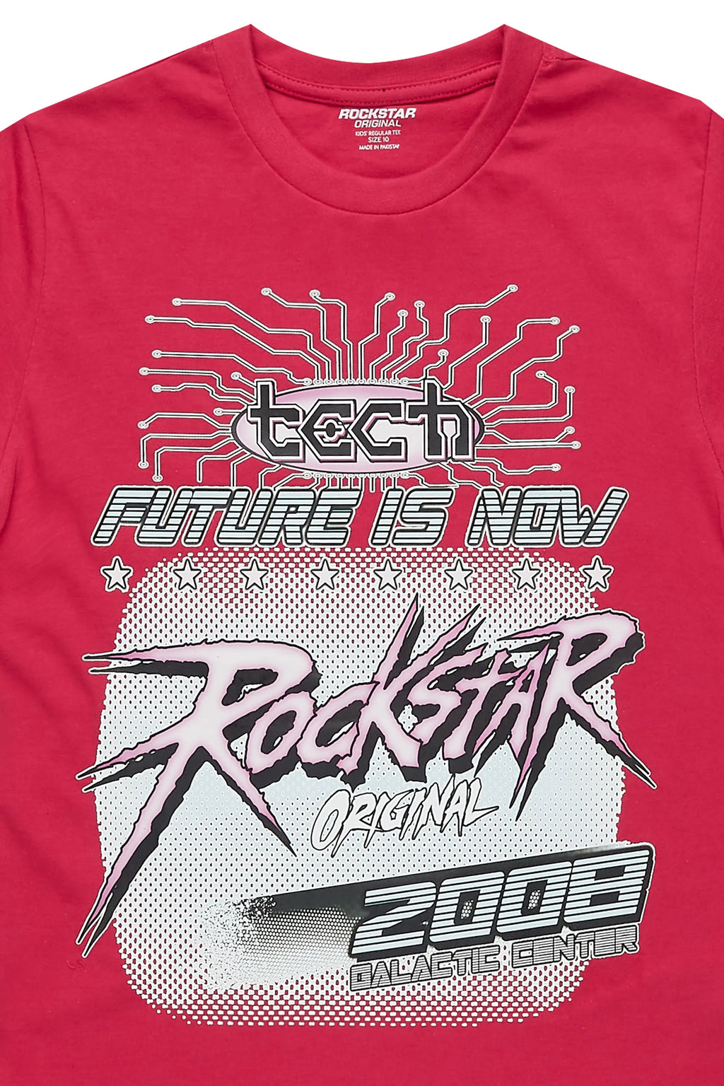 Girls Ameya Fuchsia Graphic T-Shirt