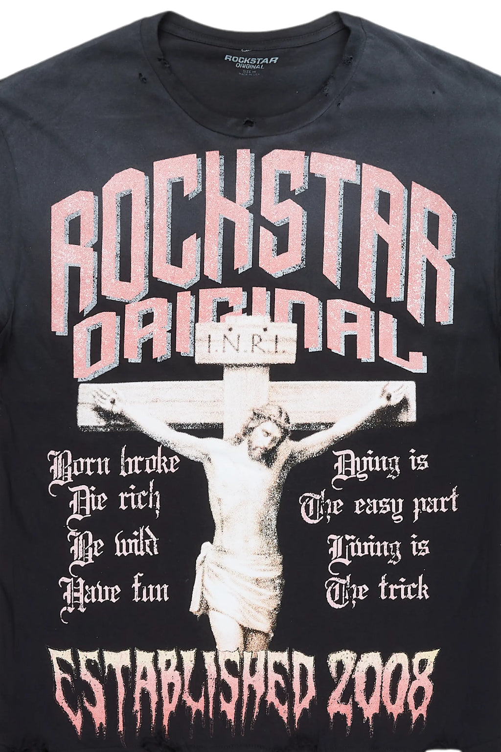 Awready Black Oversized Graphic T-Shirt