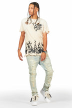 Holibert Light Blue Slim Fit Jean