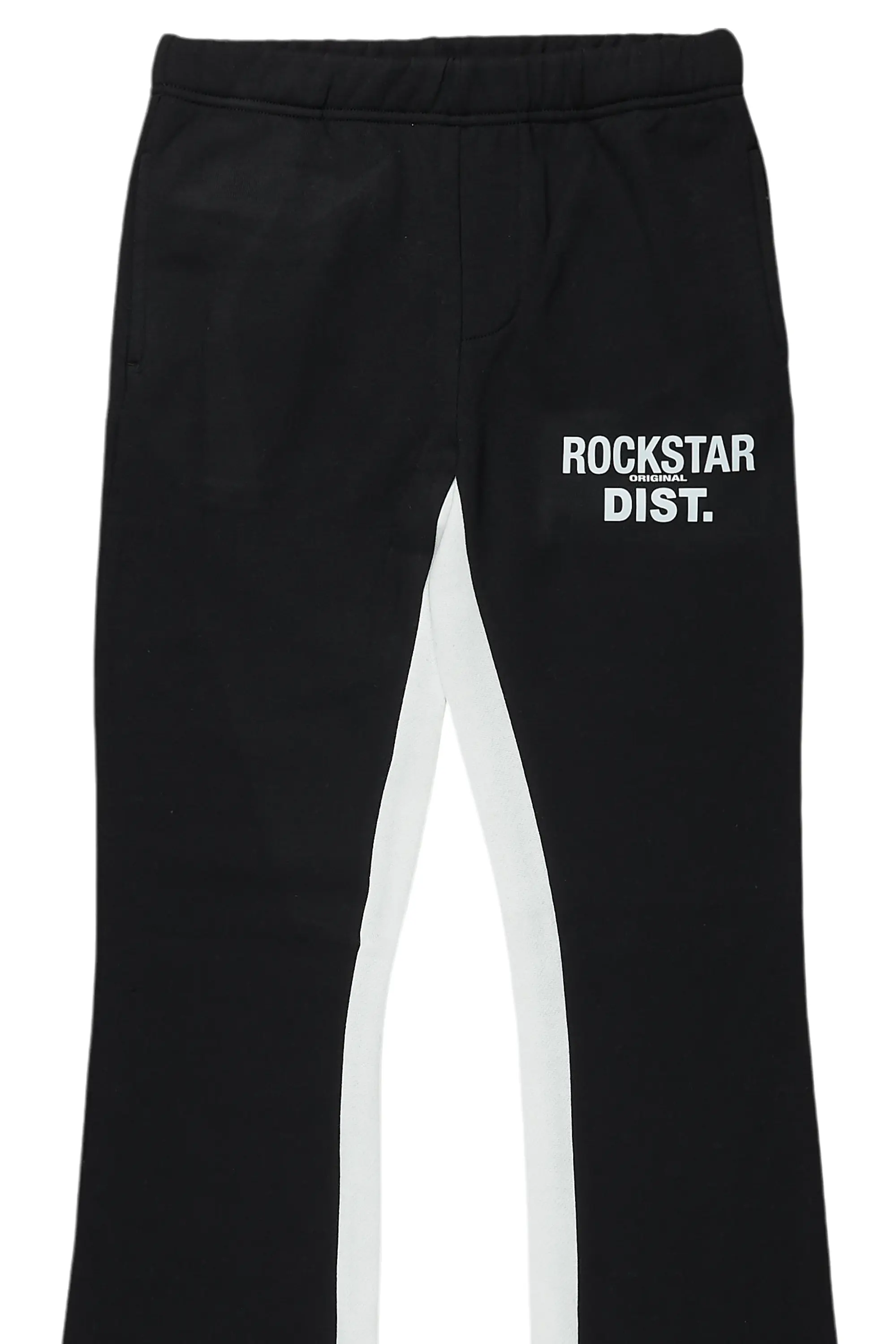 Boys Alpine Black Baggy Fit Trackpant