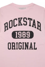 Boys Members Pink/Black Graphic T-Shirt