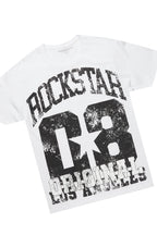 Edel White T-Shirt Short Set