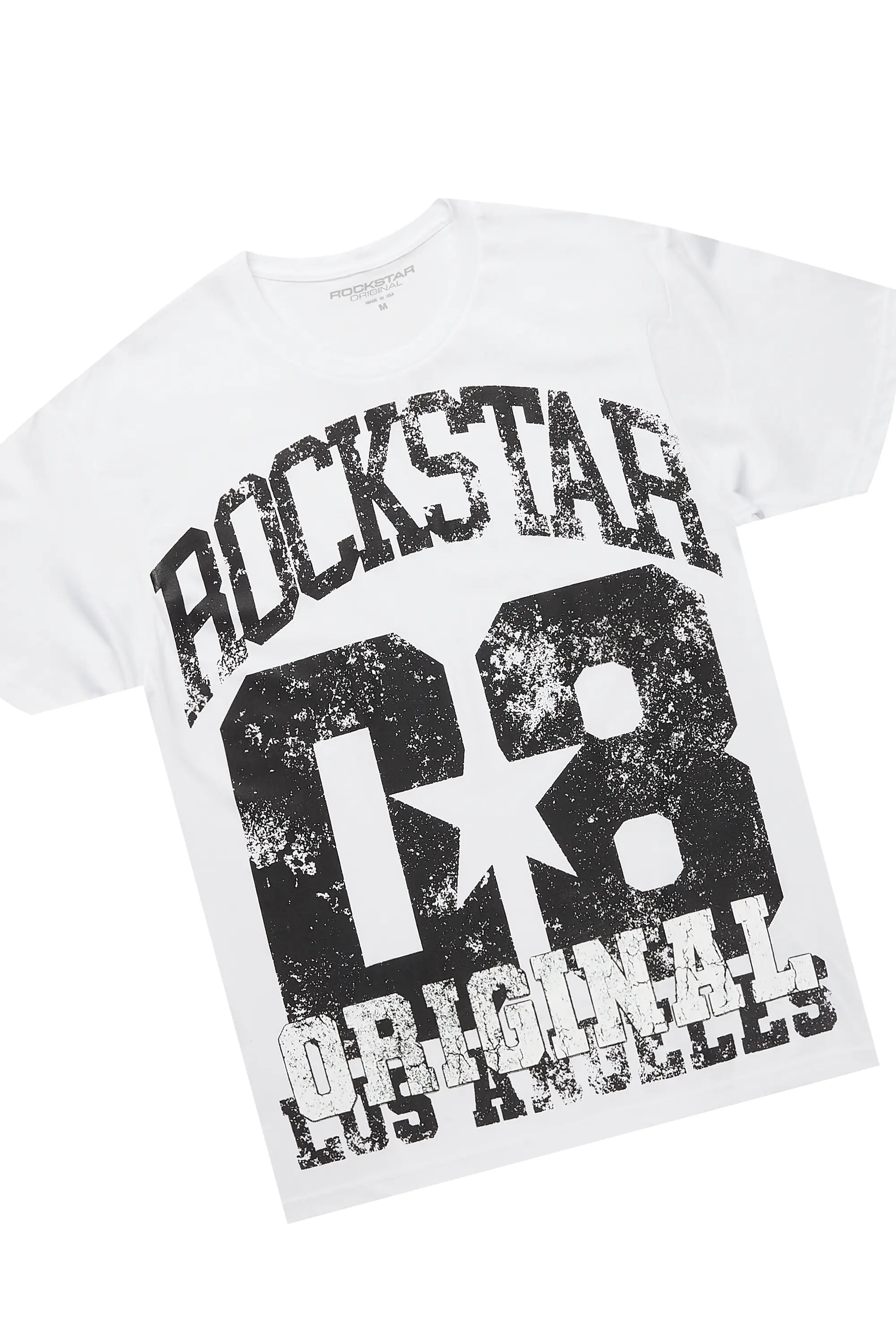 Edel White T-Shirt Short Set