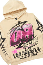 Kastell Beige Hoodie/Stack Flare Track Pant Set