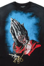 Gonave Black Oversized Graphic T-Shirt