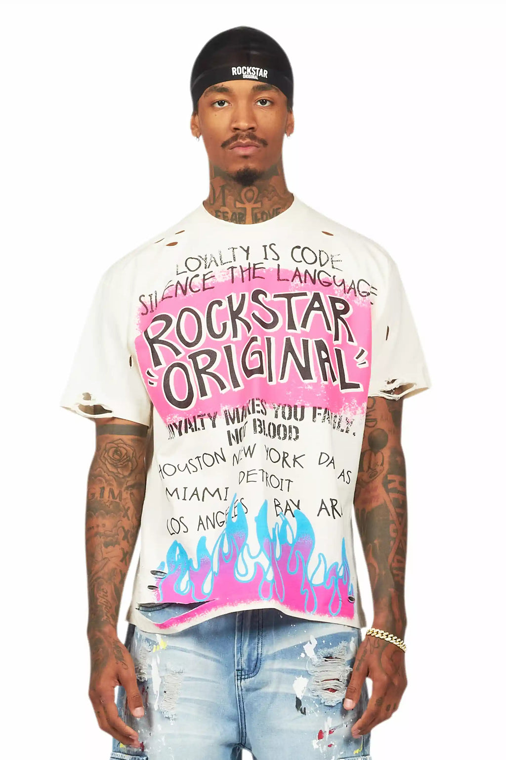 Beno Beige Oversized Graphic T-Shirt