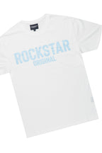 Sana White/Blue Short Set