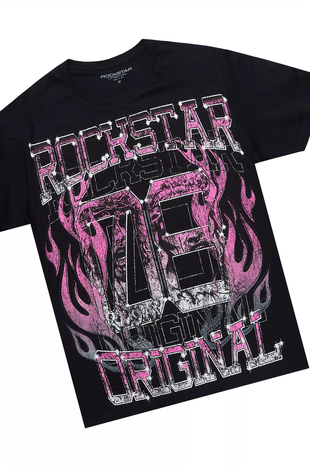 Keria Black Tee & Toniesha Dark Grey Jean Set