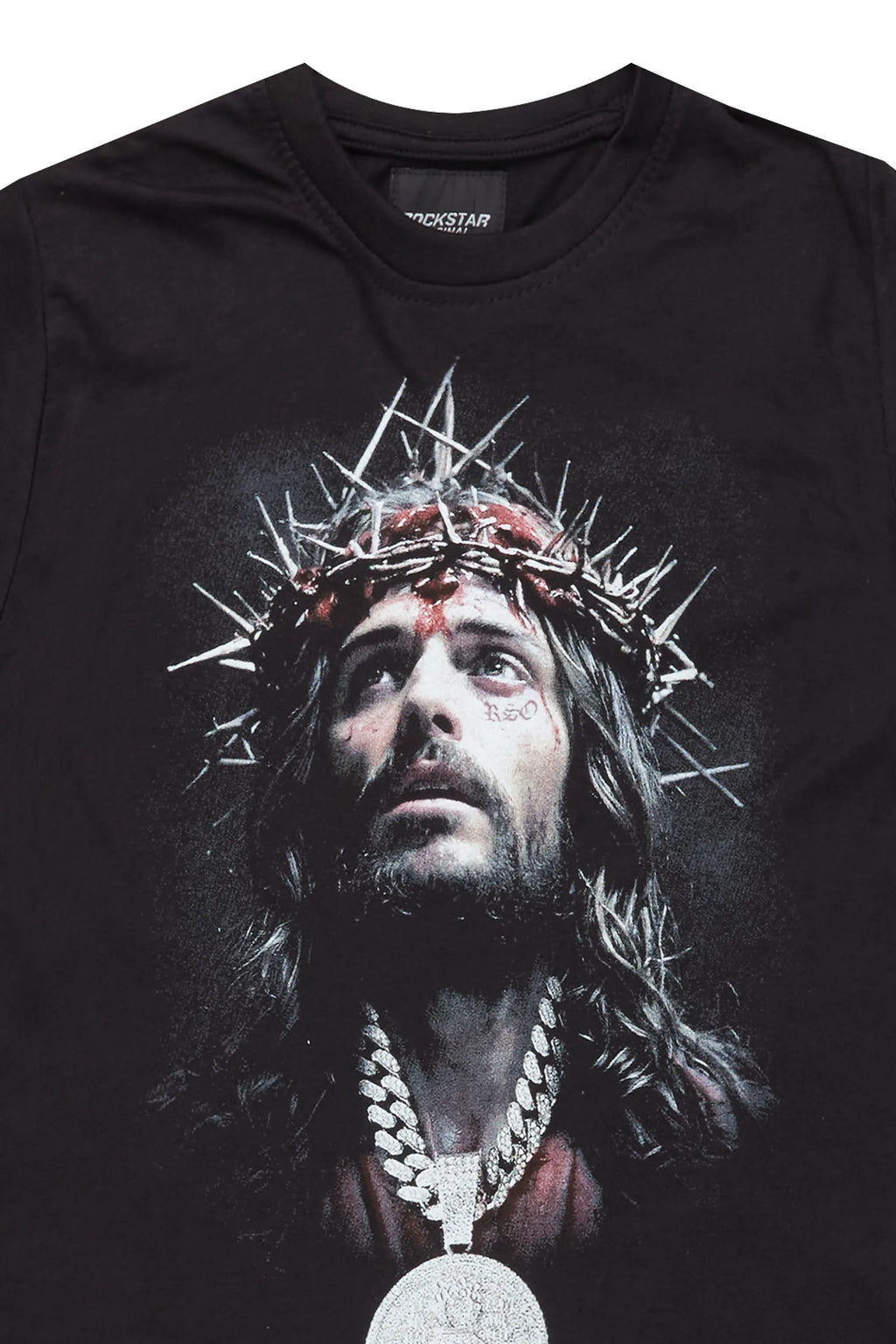 Boys Amina Black Graphic T-Shirt