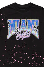 Girls Braulia Black Graphic T-Shirt