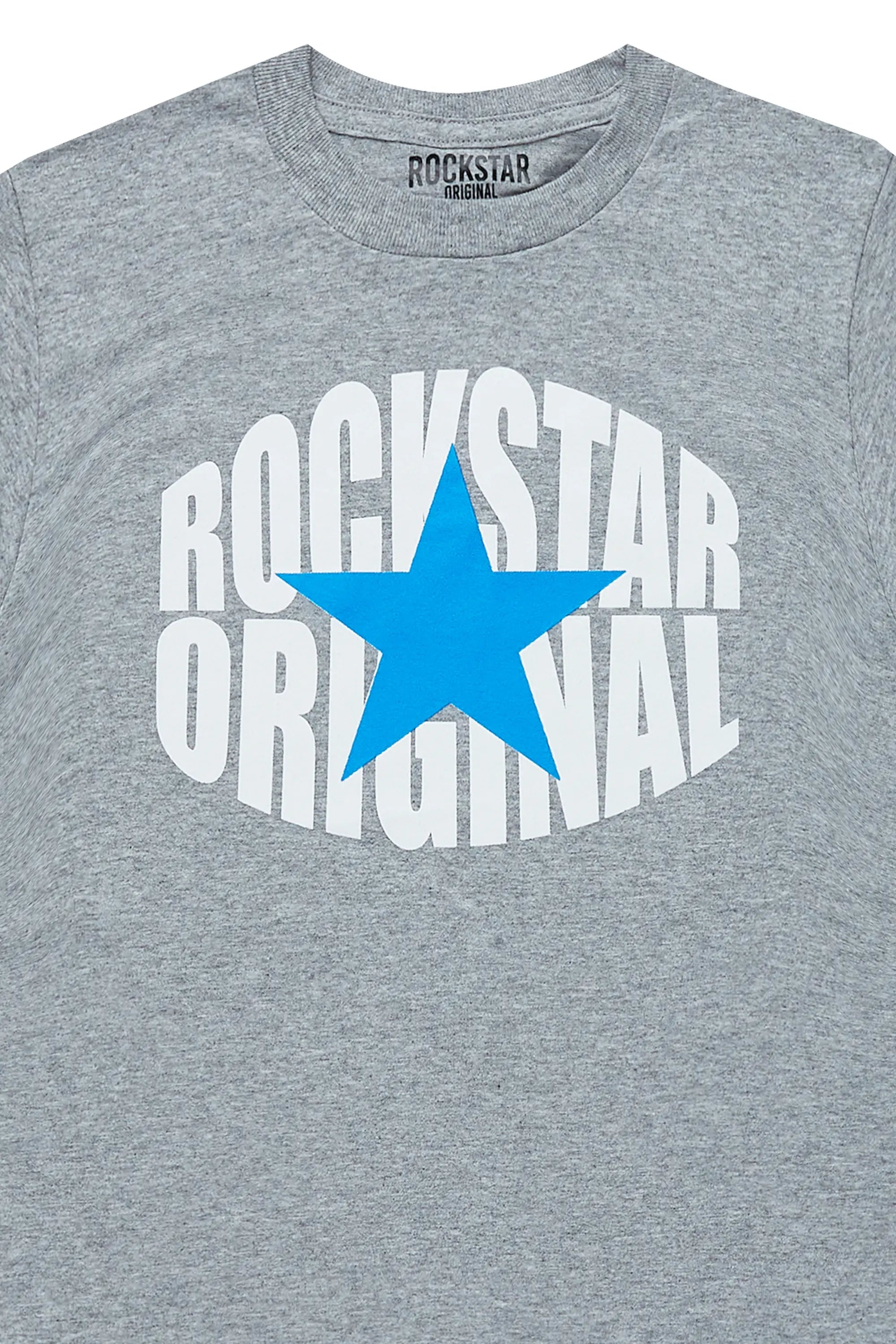 Boys Ezra Grey Graphic T-Shirt