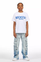 Boys Keylor Light Blue Baggy Fit Jean