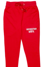 Alpine Red Stacked Flare Pant