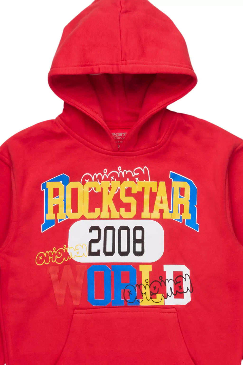Boys Daria Red Graphic Hoodie