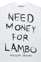 Needmoney White Graphic T-Shirt