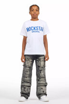 Boys Berdi Black Baggy Fit Jean