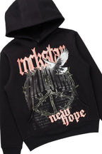 Boys New Hope Black Hoodie/Baggy Fit Jean Set