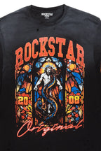 Nalo Black Long Sleeve Graphic T-Shirt