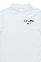 Girls Art Dist White Polo