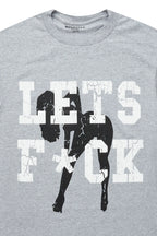 Trilian Heather Grey Oversized T-Shirt