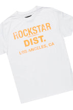 Boys Koen Orange Tree Camo T-Shirt/Stacked Flare Jean Set