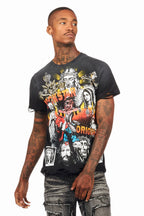 Axion Black Graphic T-Shirt