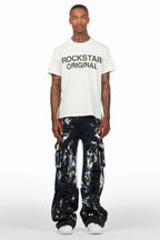 Dallin Black Painter Baggy Cargo Jean