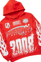 Amos Red/White Hoodie/Stacked Flare Track Set