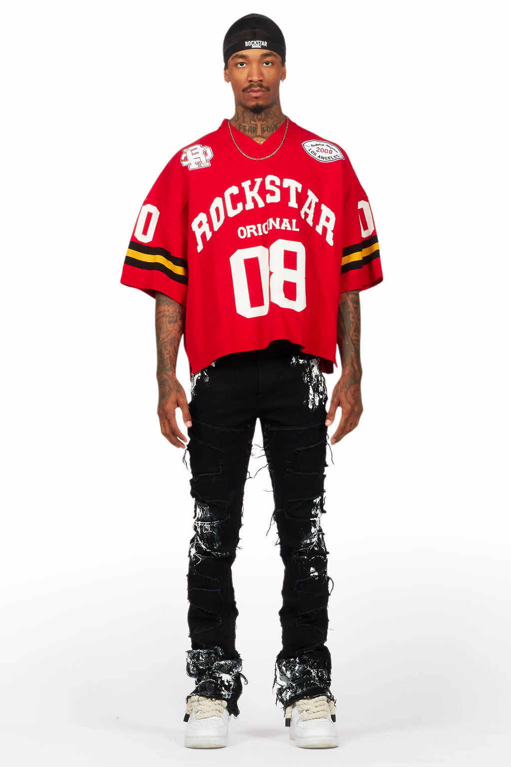 Nuno Red Knit Jersey