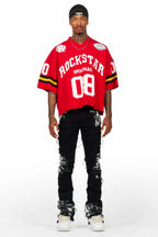 Nuno Red Knit Jersey